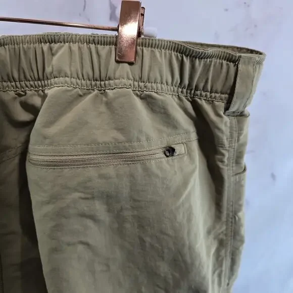 The North Face Pants Mens XXL Tan Beige Paramount Ripstop Zip Off Convertible